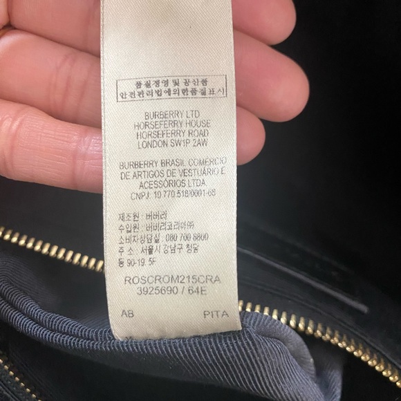 Burberry Orchard Embossed Satchel - Picture 4 of 13